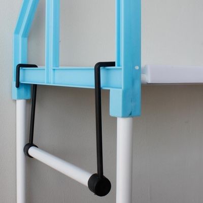 Estante Rack Banheiro 3 Prateleiras Vaso Sanitário Azul