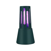 Abajur Armadilha Mata Mosquito Pernilongo Inseto Mosca Led Usb | Sono Tranquilo Com Estilo E Proteção - Verde
