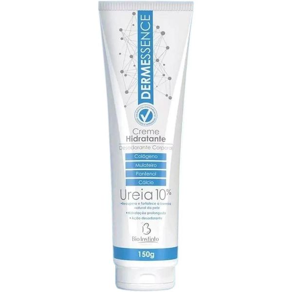 Bio Instinto Dermessence - Creme Desodorante E Hidratante Corporal Ureia 150g