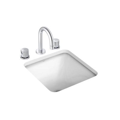 Cuba De Embutir Quadrada Branco 350 X 350 X 155mm