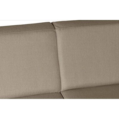 Sofá Living Com 3 Lugares 2.00M Linho Corriente Bege