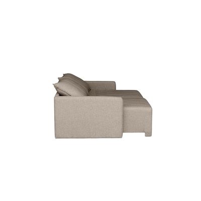 Sofá Cama Dubai Retratil E Reclinavel 3 Lugares Sofatec Bronze