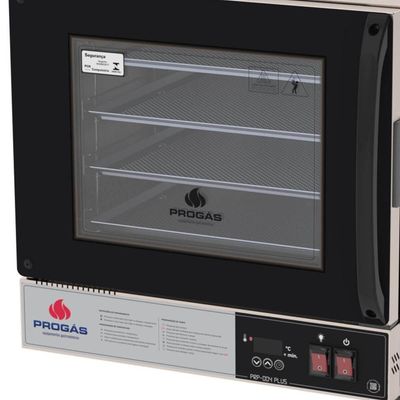 Forno Turbo Elétrico Progás Prp-004 Plus Fast Oven Digital Cor Preto Com 4 Esteiras 110V P39979