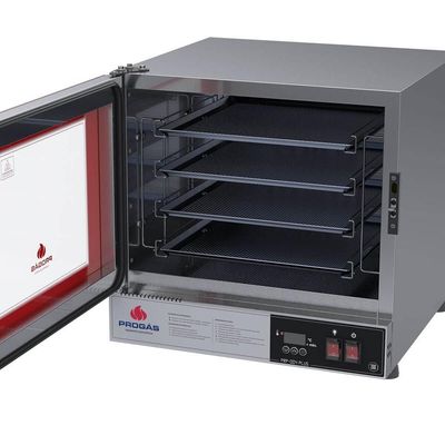 Forno Turbo Elétrico Progás Prp-004 Plus Fast Oven Digital Cor Preto Com 4 Esteiras 110V P39979