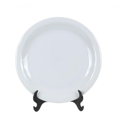 Jogo de Prato Raso Mesa Jantar 12 Peças Cerâmica Porcelart