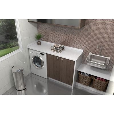 Tanque de Parede Tramontina Hera Wall 30 L em Aço Inox Acetinado 50x40 cm