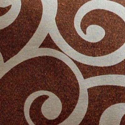 Almofada Decorativa Turin Quadrada Com Refil 58% Algodão / 42% Poliéster - Arabesco Coral
