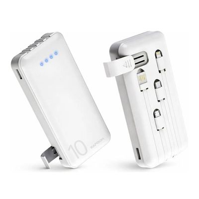 Carregador Portátil Power Bank 10000mah Com 04 Saídas Usb