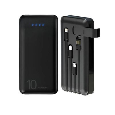Carregador Portátil Power Bank 10000mah Com 04 Saídas Usb