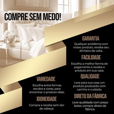 Recamier Estofada Casal Queen Luxo Veludo Cor Terracota