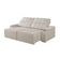 Sofá 2 Lugares Retrátil E Reclinável M-182 Martins Creme