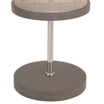 Abajur Oxford Mini Grafite G9 Led 1 Lâmpada 132gr