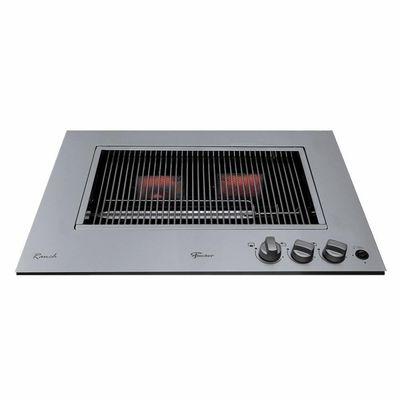 Churrasqueira A Gás Cooktop Fischer Ranch Tampa Inox Bivolt
