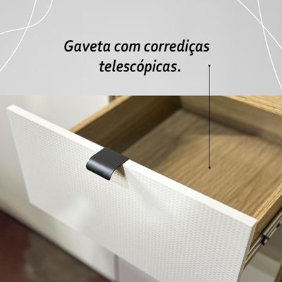 Armário De Cozinha Completa Mdf 9 Portas Kyoto Plus - Freijó/freijó/soft