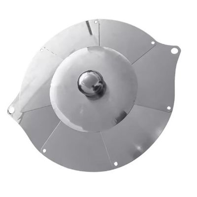 Tampa Universal De Inox Ajustável – Retrátil P- Panelas E Frigideiras Mudança P- Tua Cozinha!