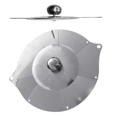 Tampa Universal De Inox Ajustável – Retrátil P- Panelas E Frigideiras Mudança P- Tua Cozinha!
