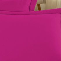 Porta Travesseiro Matelado Nobre 2 Peças Malha 100% Algodão - Pink