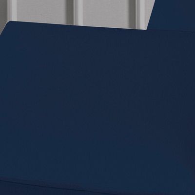 Kit Fronhas Nobre 2 Peças 50cm X 70cm Malha 100% Algodão - Azul-marinho