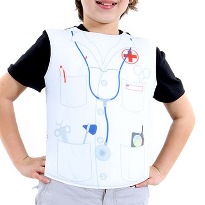 Fantasia Infantil - Peitoral Médico - Tamanho Único (3 a 6 anos) - 72104 - Sulamericana