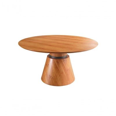 Mesa De Jantar Redonda Laminada 1,35m - Piemonte - Requinte Salas