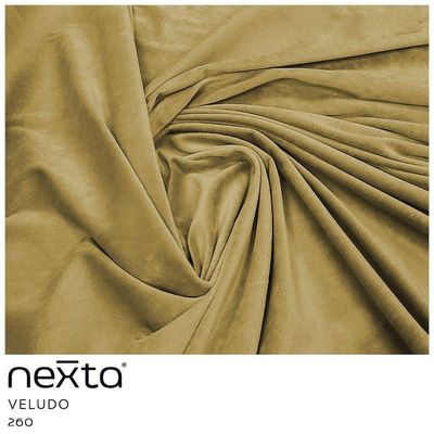 Almofada Tressê 50x50cm Veludo Mostarda - Nexta Casa