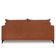Sofá Living 2 Lugares 1,60m Horus Bouclê Pés De Aço - Pallazio Cor Terracota