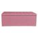 Kit Cabeceira E Calçadeira Recamier Baú Solteiro 0,90m Holanda Suede - Pallazio Cor Rosa