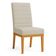 Kit 2 Cadeiras De Jantar Solana Suede Base De Madeira - Pallazio Cor Cappuccino