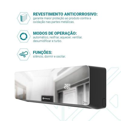 Ar Condicionado Prime Air Split Inverter 18000BTUs 18QG 220V
