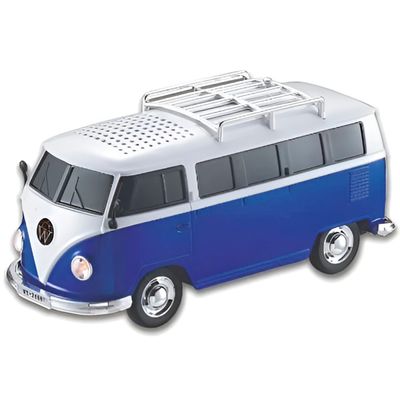 Caixinha de Som Formato Kombi (Azul)