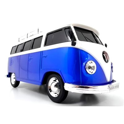 Caixinha de Som Formato Kombi (Azul)