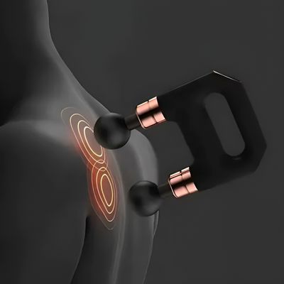 Pistola Massageadora Dupla BR-821 6 Velocidades