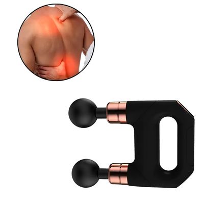 Pistola Massageadora Dupla BR-821 6 Velocidades