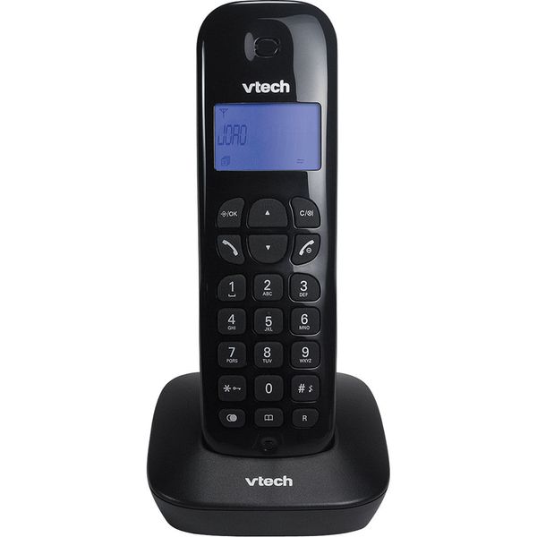 Telelefone sem Fio ID Secretária Vtech VT685SE Preto Preta