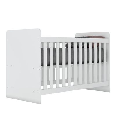 Berço Labirinto Branco Brilho - Móveis Henn Branco Brilho