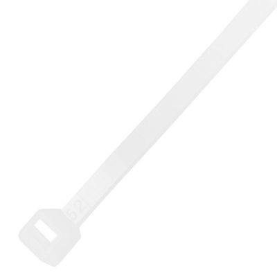 Abraçadeira Plástico 200x4.8mm Branca Sparta 4553455