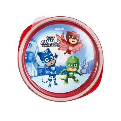 Bowl Com Tampa E Colher 500ml Pj Masks Decorado Pj Masks