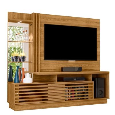 Home Painel Para Tv Midgard Cumaru