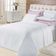 Kit Cobre Leito Top Line Casal Queen 3 Peças 100% Poliéster - Branco