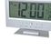 Relógio De Mesa Digital Multifunciona Lcd Led Despertador Termômetro - prateado