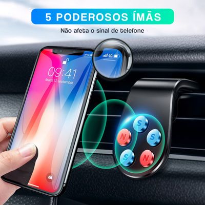 Suporte Celular Automotivo Magnetico 360