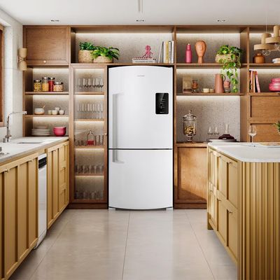 Refrigerador BRE85 591L Frost Free Inverse Brastemp Branco / 110V