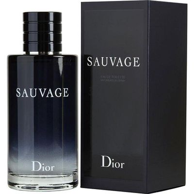 Perfume Masculino Dior Sauvage Christian Dior Eau De Toilette Spray 200 Ml