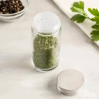 Porta Temperos Giratório com 20 Potes Inox