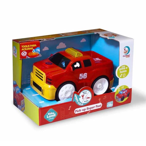 Brinquedo Pick Up Cardoso Baby Land Super Fast