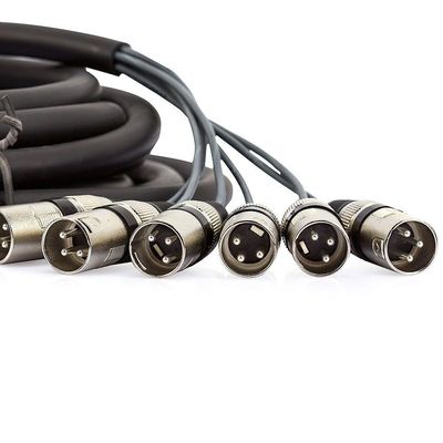 Multicabos Xlr 20 Vias Cirilo Cabos - 10 Metros