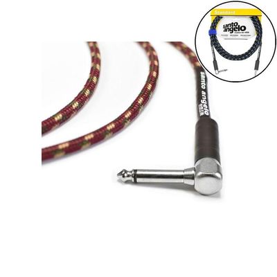 Cabo Guitarra Angel Tx 0,30mm P10-p10 3,05m Textil