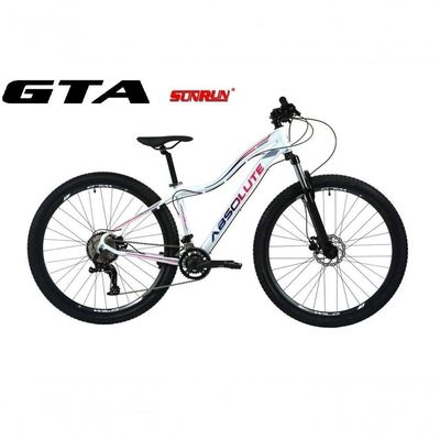 Bicicleta Aro 29 Feminina Absolute Hera Kit 2x9 Gta Sunrun K7 Freio A Disco Garfo C-trava Mtb branco Tam: 15