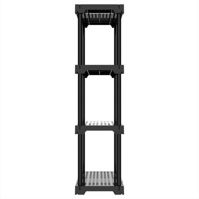 Estante Modular 4 Prateleiras 25 Kg Multiuso Preto Grifit