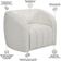 Kit Sofá 4 Lugares Para Sala 292cm Com 02 Poltronas Lazio M03 Bouclê Branco - Lyam Decor